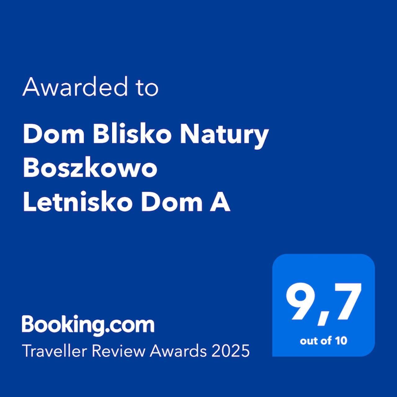 Dom Blisko Natury Boszkowo Letnisko Dom A Exterior foto